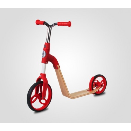 Sun Baby Rowerek biegowy i hulajnoga EVO 360° - czerwony - 2