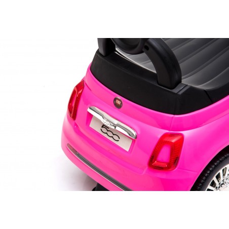 Sun Baby Jeździk pchacz chodzik Fiat 500 - Rosa różowy - 4
