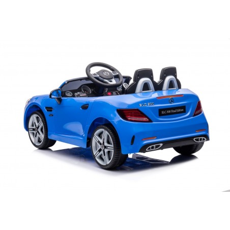 Sun Baby Jeździk na akumulator Mercedes BENZ SLC300 Cabrio dźwięki, światła, pilot - niebieski - 2