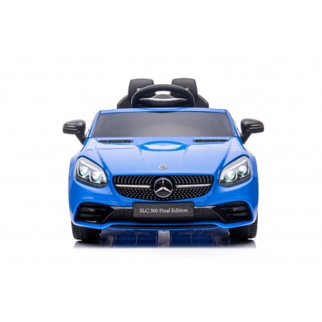 Sun Baby Jeździk na akumulator Mercedes BENZ SLC300 Cabrio dźwięki, światła, pilot - niebieski - 7