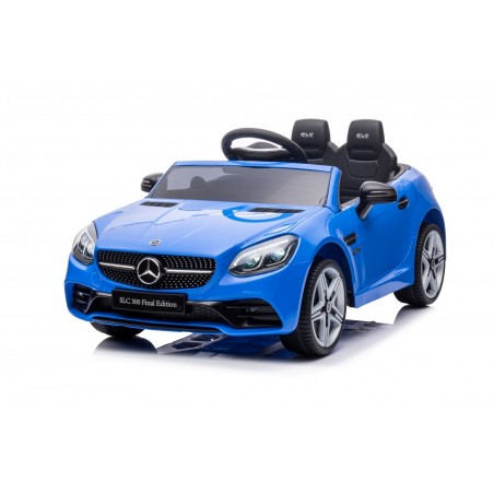 Sun Baby Jeździk na akumulator Mercedes BENZ SLC300 Cabrio dźwięki, światła, pilot - niebieski - 8