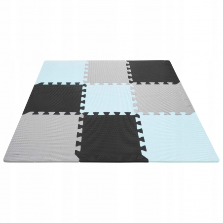 Zestaw 9 mat puzzle - Błękitne niebo 90x90cm - 4