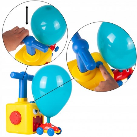 MalPlay Wyrzutnia balonów Samochodzik - 1