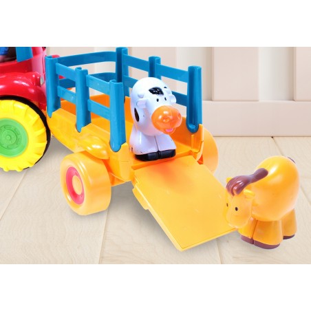 MalPlay Traktor ze zwierzątkami Happy Farm - 4