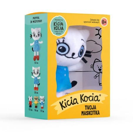 Kicia Kocia - maskotka 17 cm w pudełku - 3