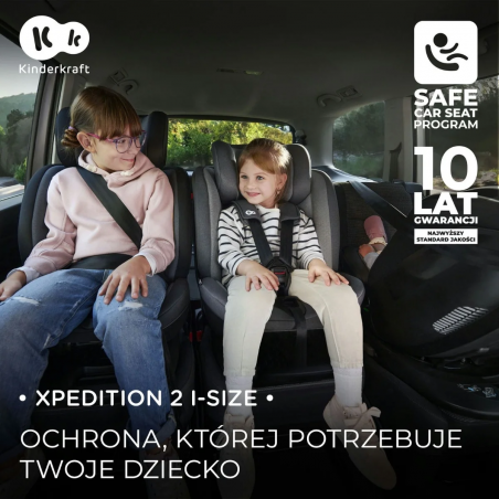 Kinderkraft fotelik samochodowy XPEDITION 2 i-Size czarny - 13