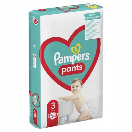 Pieluchomajtki Pampers 3 Premium Care Pants 6-11kg 204 szt. - 2