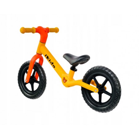 Rowerek Biegowy dla dzieci iKido Nylon LEKKI 1.9kg Pomarańczowy - 3