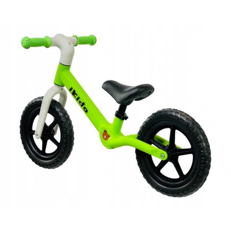 Rowerek Biegowy dla dzieci iKido Nylon LEKKI 1.9kg Zielony - 1