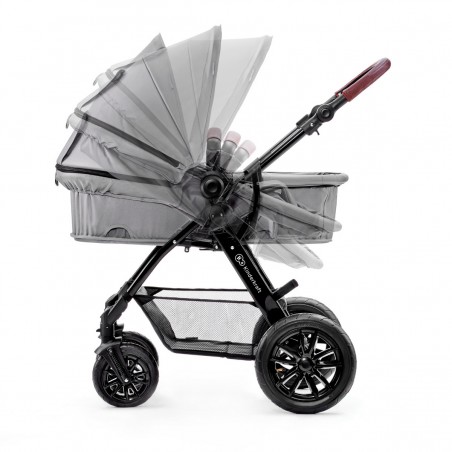 Kinderkraft wózek wielofunkcyjny MOOV 3w1 MINK PRO GREY - 6