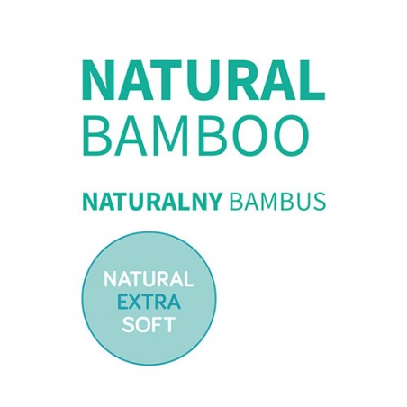 Babyono NATURAL BAMBOO myjka bambusowa do kąpieli 787 Niebieska - 6