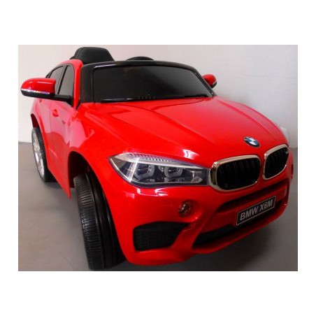 Ragil BMW X6M czerwony Miękkie koła Eva, miękki fotelik Licencja - 2