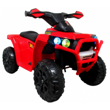 Ragil Quad J8 czerwony na akumulator, quady dla dzieci muzyka światła - 2