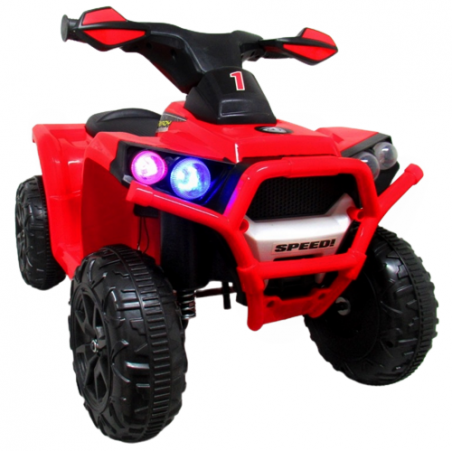 Ragil Quad J8 czerwony na akumulator, quady dla dzieci muzyka światła - 3