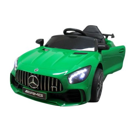 Ragil Mercedes GTR-S zielony  Miękkie koła Eva, miękki fotelik Licencja - 7
