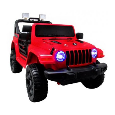 Ragil Duży Jeep X10 czerwony, 2 silniki BUJAK - 4