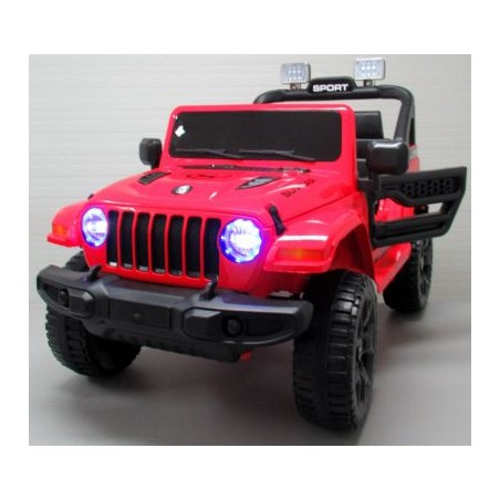 Ragil Duży Jeep X10 czerwony, 2 silniki BUJAK - 8