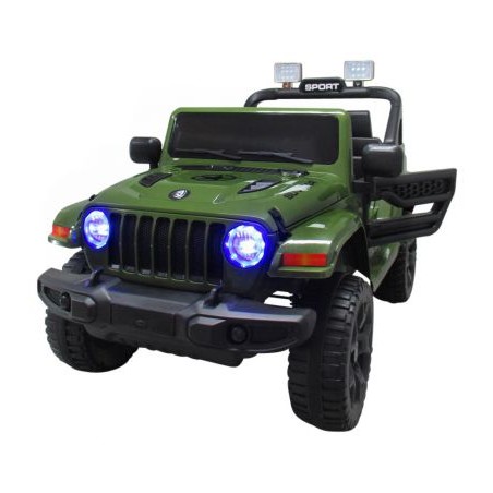 Ragil Duży Jeep X10 zielony, 2 silniki BUJAK - 1