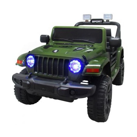 Ragil Duży Jeep X10 zielony, 2 silniki BUJAK - 2