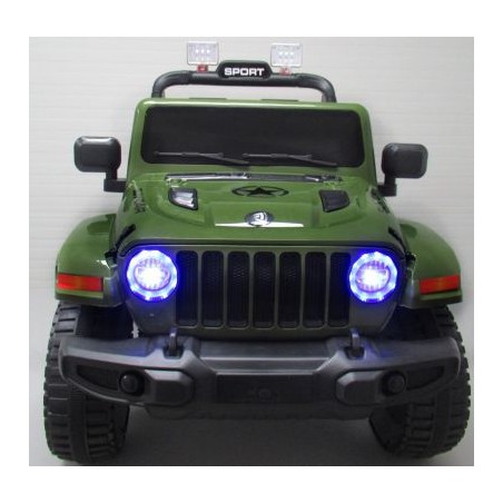 Ragil Duży Jeep X10 zielony, 2 silniki BUJAK - 4