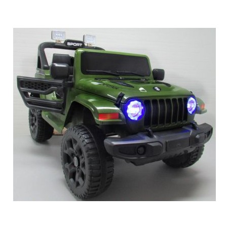 Ragil Duży Jeep X10 zielony, 2 silniki BUJAK - 5
