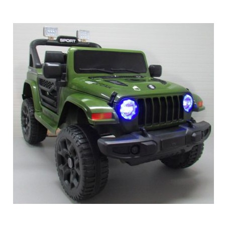 Ragil Duży Jeep X10 zielony, 2 silniki BUJAK - 7