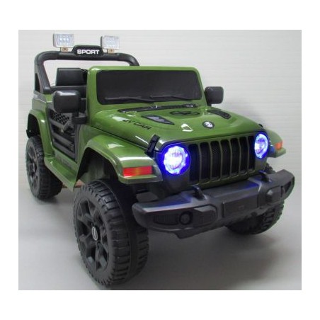 Ragil Duży Jeep X10 zielony, 2 silniki BUJAK - 8