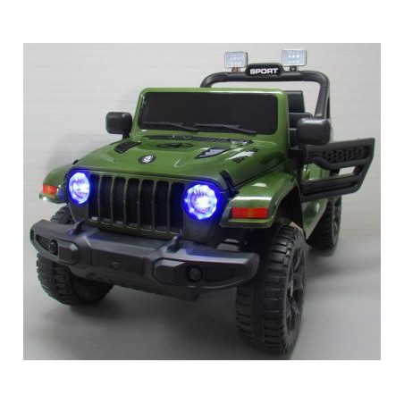 Ragil Duży Jeep X10 zielony, 2 silniki BUJAK - 9