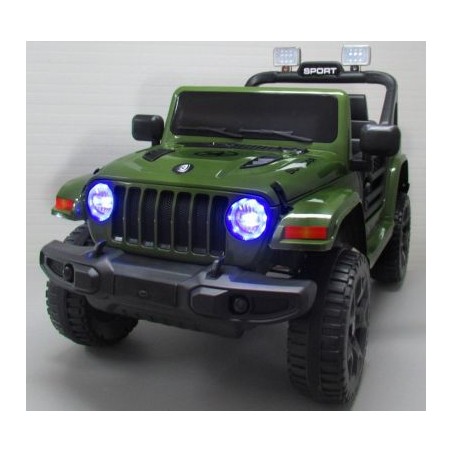 Ragil Duży Jeep X10 zielony, 2 silniki BUJAK - 10