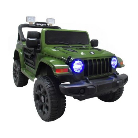Ragil Duży Jeep X10 zielony, 2 silniki BUJAK - 14