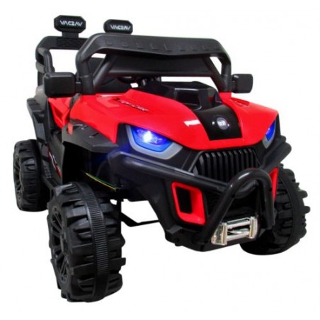 Ragil Buggy X8n Autko na akumulator, czerwony, fotelik z ekoskóry - 6