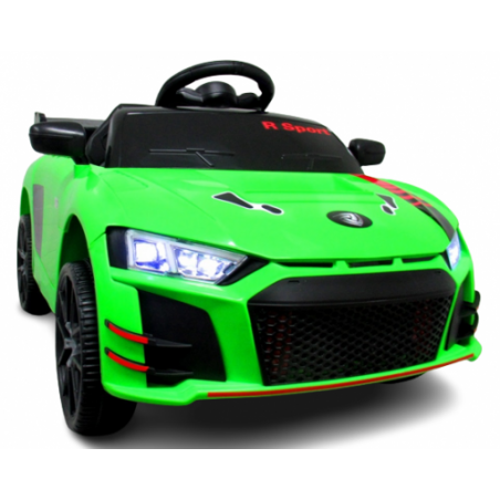 Ragil Cabrio A1 Zielony, autko na akumulator, funkcja bujania, PILOT - 3
