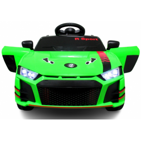 Ragil Cabrio A1 Zielony, autko na akumulator, funkcja bujania, PILOT - 5
