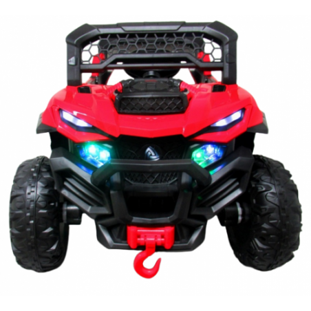 Ragil Buggy X9 Autko na akumulator, czerwony, fotelik z ekoskóry - 7