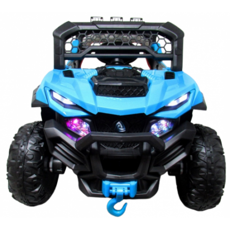 Ragil Buggy X9 Autko na akumulator, niebieski, fotelik z ekoskóry - 10