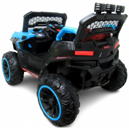 Ragil Buggy X9 Autko na akumulator, niebieski, fotelik z ekoskóry - 11