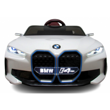 Ragil BMW i4 Biały Auto na akumulator EVA Skóra pilot - 8