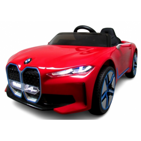 Ragil BMW i4 Czerwony  Auto na akumulator EVA Skóra pilot - 4