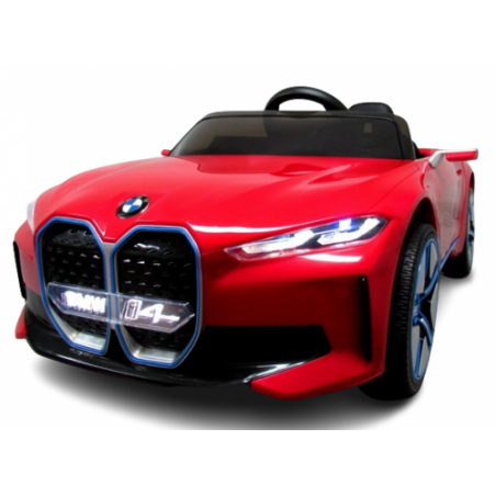 Ragil BMW i4 Czerwony  Auto na akumulator EVA Skóra pilot - 6
