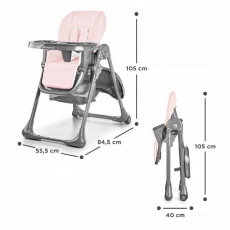 KINDERKRAFT Krzesełko do karmienia TASTEE ROSE - 14