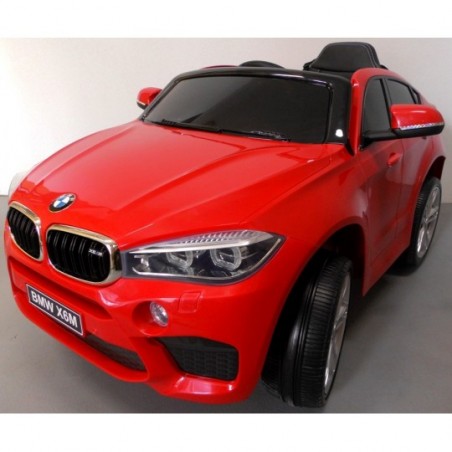 Ragil BMW X6M czerwony Miękkie koła Eva, miękki fotelik Licencja - 19