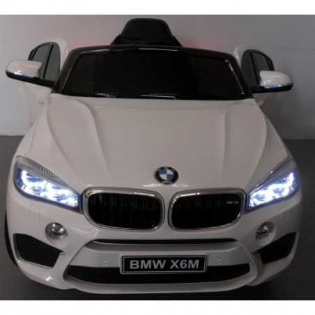 Ragil BMW X6M Biały Miękkie koła Eva, miękki fotelik Licencja - 26