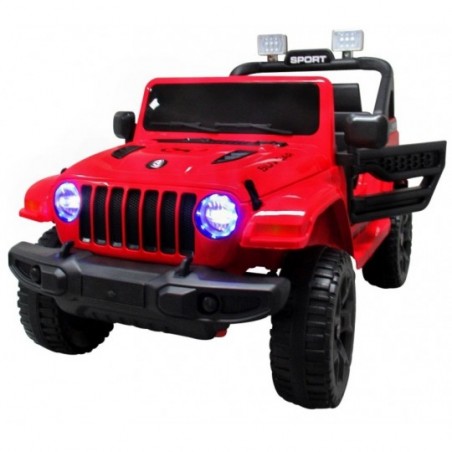 Ragil Duży Jeep X10 czerwony, 2 silniki BUJAK - 16