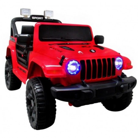 Ragil Duży Jeep X10 czerwony, 2 silniki BUJAK - 19