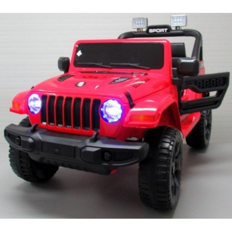 Ragil Duży Jeep X10 czerwony, 2 silniki BUJAK - 23