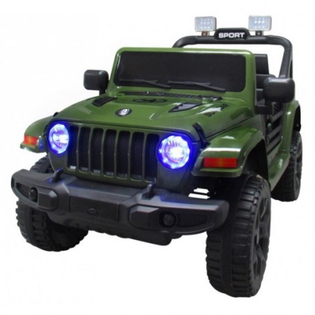 Ragil Duży Jeep X10 zielony, 2 silniki BUJAK - 15