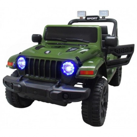 Ragil Duży Jeep X10 zielony, 2 silniki BUJAK - 16