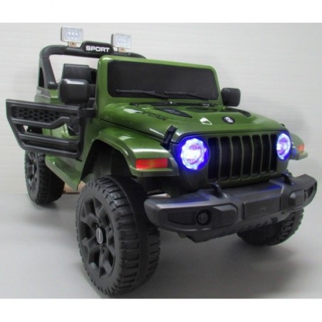 Ragil Duży Jeep X10 zielony, 2 silniki BUJAK - 20