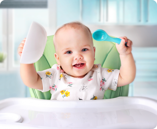 Pani gadżet w asortymentach żywieniowych niemowląt, czyli metody i produkty, które ułatwią Ci rozszerzanie diety dziecka