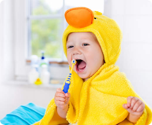 Prawidłowa higiena jamy ustnej niemowląt